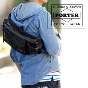 PORTER BEAT ポーター ビート ボディバッグ(L) ウエストバッグ 楽天市場】ポーター ビート ウエストバッグ(L) 727-09048 10 ブラック