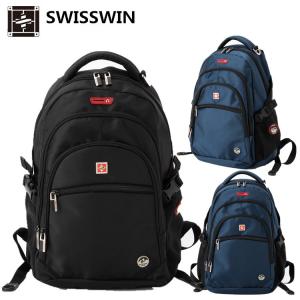 SWISSWIN sw9130 バックパック リュックサック メンズ　レディース　ビジネスリュック アウトドア バッグ 通勤用 アウトドア 通学 デイパック カジュアル