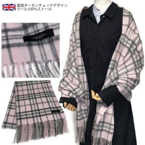 バーバリー ロンドン BURBERRY LONDON マフラー ノバチェック ウール