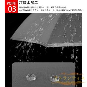 逆さま傘 日傘 傘 濡れない 反射テープ 自立...の詳細画像3