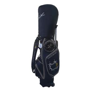 ゴルフバッグ ブラックリミテッド キャディーバッグ Golf Bag 高耐久PUレザー ホイール付き 持ち運びが容易 スポーツゴルフバッグ 安定感 CASTEL BAJAC｜newdreamjp