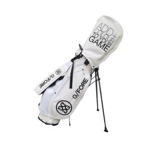 G/FORE Golf Bag ゴルフバッグ キャディバッグ スポーツゴルフバッグ PUレザー 防水耐摩耗性 スタンドゴルフバッグ 安定感抜群 撥水性 9.0型 スタンド軽量｜newdreamjp