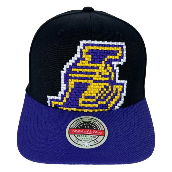 Mitchell&amp;Ness 8Bit XL Classic Red MIL LAKERS STRET...