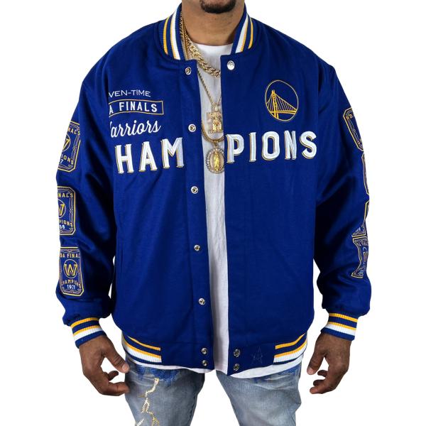 jhDesign WARRIORS リバーシブル ジャケット ウォリアーズ ファイナルズ チャンピオ...