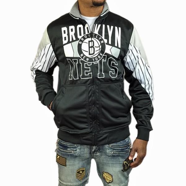 ブルックリンネッツ ジャージートップス ZIPWAY ジップウェイ NBA brooklynnets...