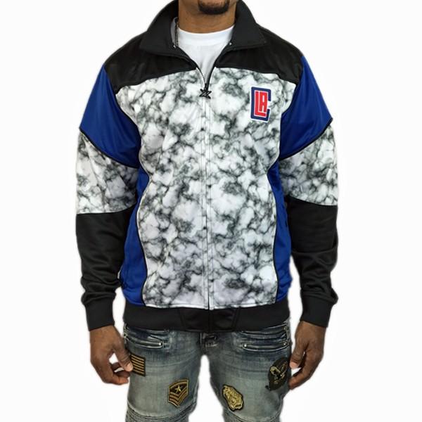 クリッパーズ ジャージートップス ZIPWAY ジップウェイ NBA CLIPPERS タイダイ ス...