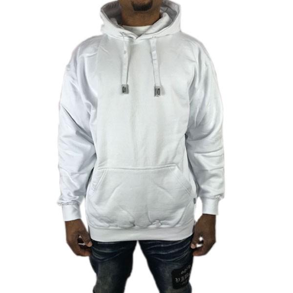 PRO CLUB プルオーバー かぶりパーカー フーディー 白 ホワイト プロクラブ 長袖 オーバー...