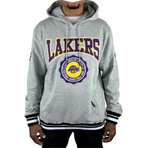 レイカーズ パーカー フーディー 袖ロゴ テープロゴ LAKERS NBA メンズ