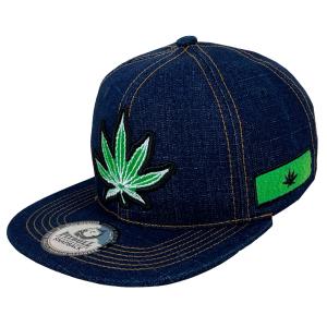 マリファナ スナップバック キャップ SMOKE たばこ 黒 ブラック 緑 