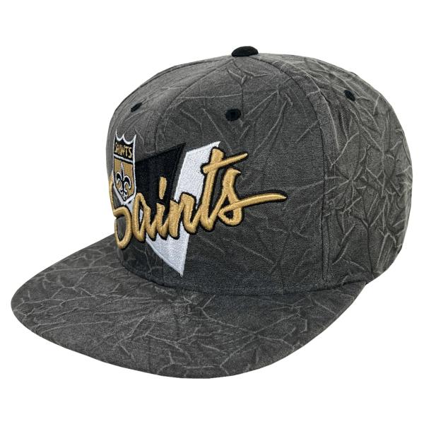 Mitchell&amp;Ness New Orleans Saints CREASE TRIANGLE S...