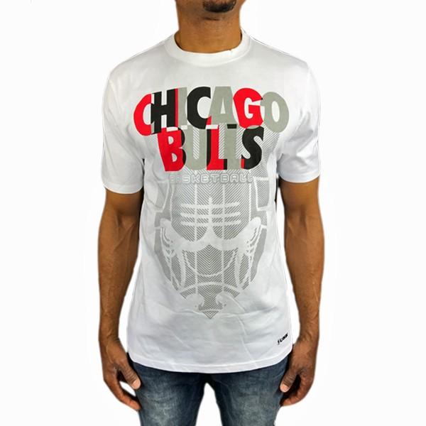 UNK NBA シカゴブルズ Tシャツ 白 ホワイト 春夏 半袖 メンズ トップス アンク Bull...