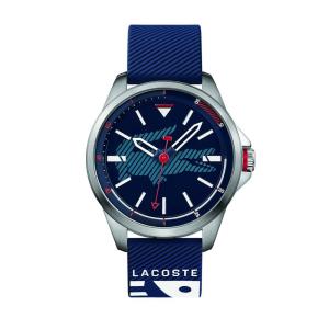 LACOSTE ラコステ CAPBRETON カップブルトン 2010940 ネイビー 腕時計 メンズ 男性｜newest