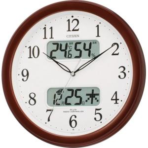 CITIZEN シチズン 電波掛け時計 ネムリーナカレンダー...