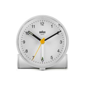 BRAUN ブラウン 置時計 Alarm Clock アラームクロック BC01W BC01 ホワイト プレゼント お祝い ギフト熨斗 送料無料 ラッピング無料｜newest