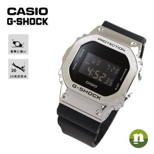 CASIO G-SHOCK メンズ GM-5600-1 カシオ Gショック ブラック メタル 腕時計 送料無料 ラッピング無料｜newest