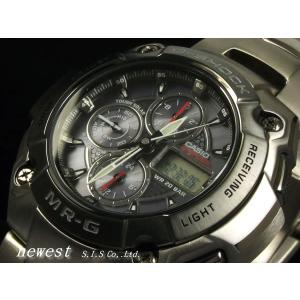 CASIO カシオ 腕時計 G-SHOCK ジーショック Gショック 最上級モデル MR-G TheG MRG-7000DJ-1AJF クロノグラフ 電波時計/タフソーラー チタン+DLC 国内正規品｜newest