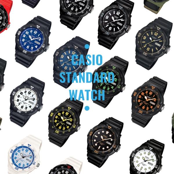 【名入れ・ラッピングバッグセット】CASIO チープカシオ STANDARD スタンダード チプカシ...