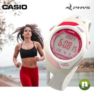 CASIO カシオ 腕時計 PHYS フィズ STR-300-7 ランニングウォッチ ピンク×グレー 送料無料