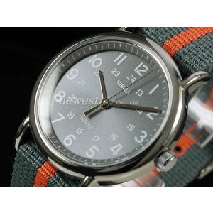 TIMEX タイメックス 腕時計 WEEKENDER CENTRAL PARK ウィークエンダー セントラルパーク フルサイズ T2N649 グレー×オレンジ レビューを書いて送料無料