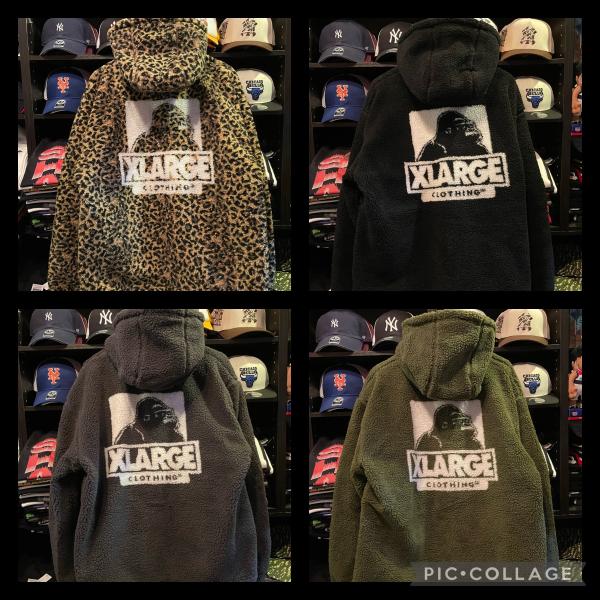 XLARGE BOA FLEECE ZIP-UP JACKET