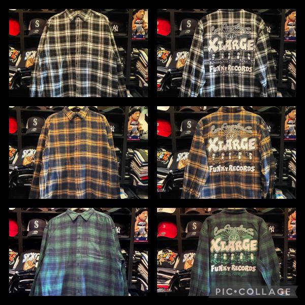 XLARGE FUNKY RECORDS L/S SHIRT