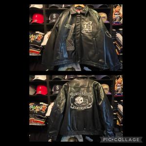 BEN DAVIS(ベンデイビス)】 BD FAUX LEATHER JACKET / レザー ワッペン