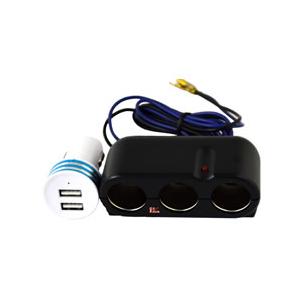 AH Breezy 電源取り出し用シガーソケット＆USB2Pソケット ACS-03US