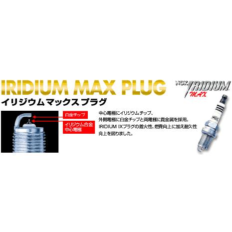 【1本の価格です】 NGKイリジウムMAXプラグ BPR5EIX-P [5905] * ヤンマー バ...