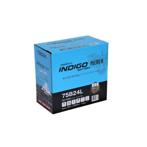 インディゴプレミアムバッテリー 国産車用　CMF 75B24L　 ヴォクシー(R7)【75B24L】...