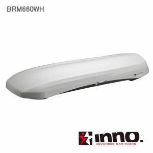 カーメイト INNO ルーフボックス WEDGE 660 BRM660WH ホワイト※沖縄/離島/一部地域別途大型送料/日時指定不可｜newfrontier