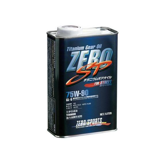 ZERO SPORTS ゼロスポーツ ZERO SP チタニウムギアオイル 1L×12缶セット 75...