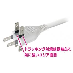 カシムラ AC電源スイッチ付きタップ USB-...の詳細画像3