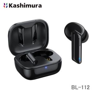 カシムラ 完全ワイヤレス ステレオイヤホン 高音質 BK BL-112｜newfrontier