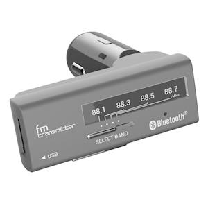カシムラ Bluetooth FMトランスミッター 4バンド USB1ポート 2.4A KD-189｜newfrontier