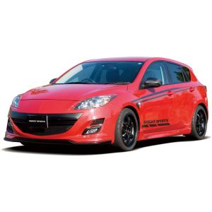 ナイトスポーツ REAR BUMPER リアバンパー KZD-74332 アクセラ BM2FS