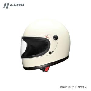 リード工業 LEAD Klein レトロ フルフェイスヘルメット ホワイト S〜M