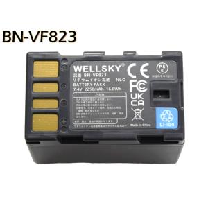 BN-VF823 互換バッテリー  [ 純正 充電器 バッテリーチャージャー で充電可能 残量表示可能 純正品と同じよう使用可能 ] Jvc Victor ビクター｜輸入雑貨NLS