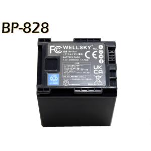 Canon キヤノン iVISビデオカメラ用 BP-819D 互換バッテリー IVIS HF10