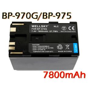 BP-975 BP-970G 互換バッテリー [ 純正充電器で充電可能 残量表示可能 純正品と同じよう使用可能 ] CANON キヤノン