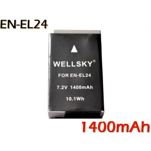 EN-EL24 互換バッテリー [ 純正充電器で充電可能 残量表示可能 純正品と同じよう使用可能 ] NIKON ニコン NIKON 1 J5