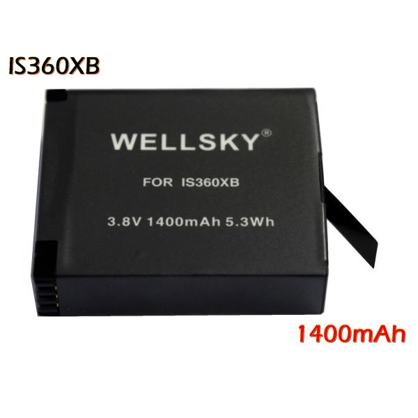 Insta360 ONE X 用 互換バッテリー IS360XB  [ 純正 充電器 バッテリーチャ...