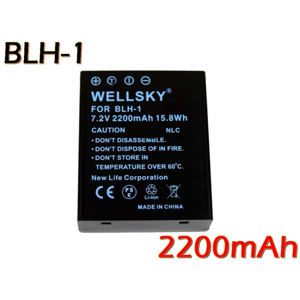 OLYMPUS オリンパス BLH-1 互換バッテリー [ 純正充電器で充電可能 残量表示可能 純正...