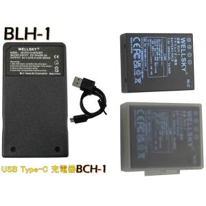 オリンパス（OLYMPUS） 【互換品】 BLH-1 OLYMPUS 互換 USB 充電器 BCH