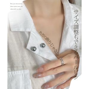 パールブローチ パールピン パール装飾 洋服サ...の詳細画像1