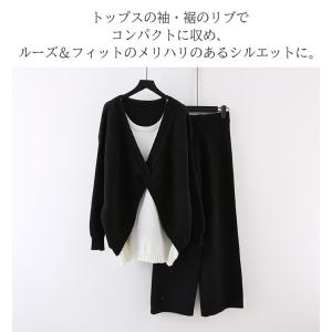 レイヤード風セットアップ レディース フェイク...の詳細画像3