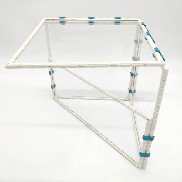 アニマルハウス コーナー【大】おうち 寝床 寝室 隠れ家 透明 クリア ハムスター 小動物 ペット ...