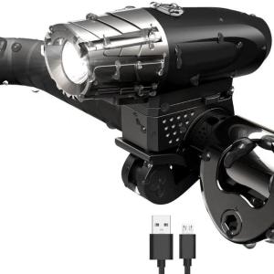 充電式自転車ライトセット,USB,マウンテンバイクヘッドライト,懐中電灯,アクセサリー｜newold-goods