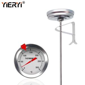 Yieryi-インスタント読み取りフード温度計,温度計,150/300mm,ステンレス鋼｜newold-goods