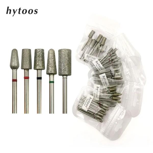 Hytoos-ダイヤモンドキューティクル10ピース/パック,ビッグサイズ,クリーン,バー,ロシアのマ...