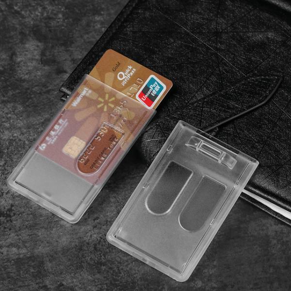 新しいユニセックスの仕事用カードホルダー,ポータブルで実用的なIDカードポケット,名前カードスリーブ...